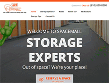 Tablet Screenshot of 422spacemall.com
